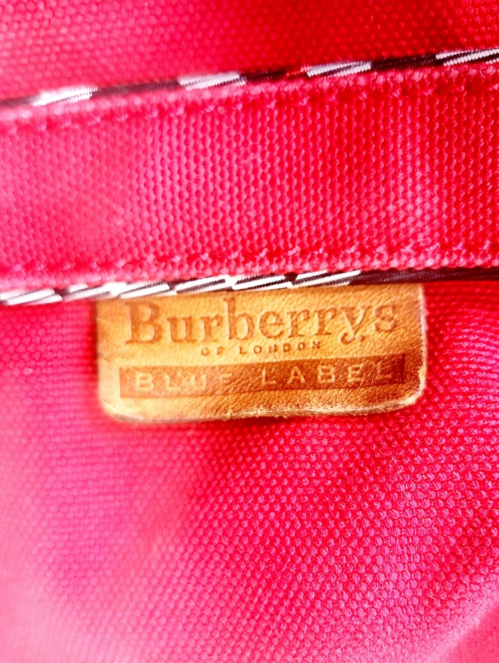 Burberry Canvas Leather Shoulder Bag - Picture 2 of 9